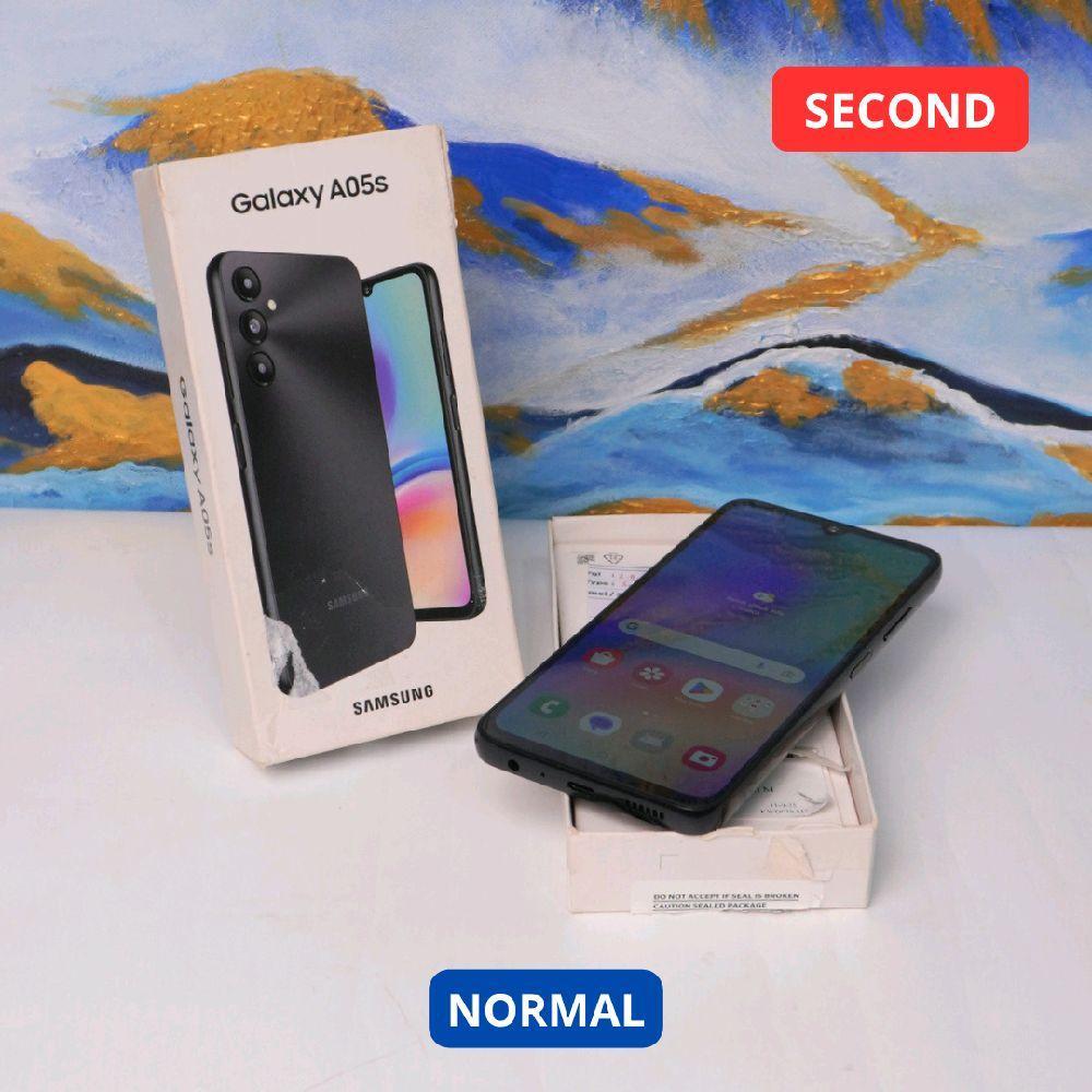 SAMSUNG A05S 6/128 GB HP SECOND ORIGINAL SINAR MUTIARA CELL