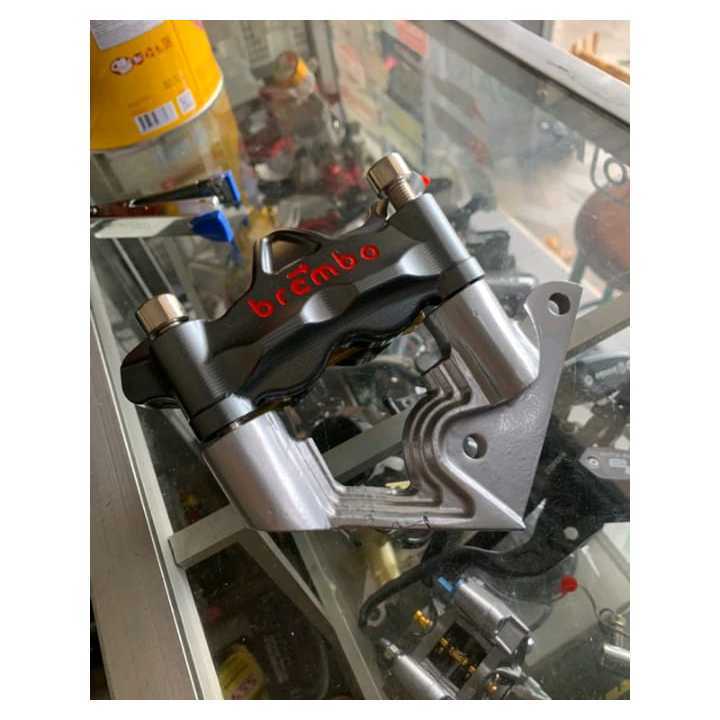 breket dudukan pangkon kaliper brembo GP4RX M50 m4 pict 100 pnp rx king new byson vixion old