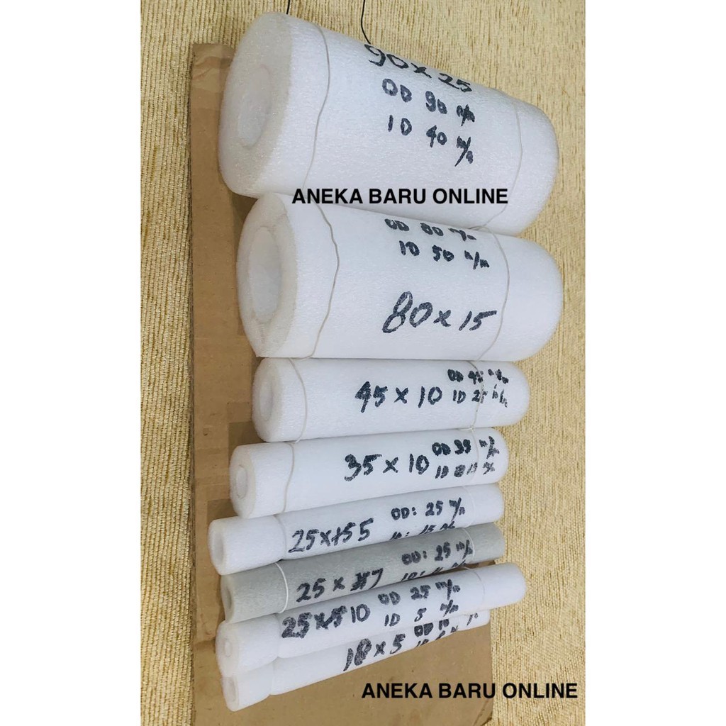Pipa Lubang PE Foam/ Busa Pembungkus Pelindung Pipa Besi/ Busa Pembungkus Pipa AC Insulation Foam