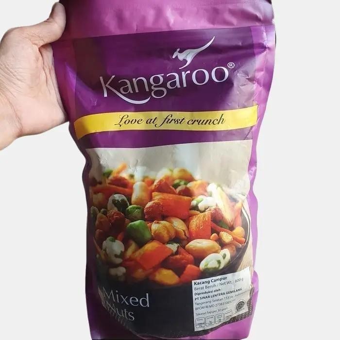 Kangaroo Kacang Campur Mixed Nuts 600gr