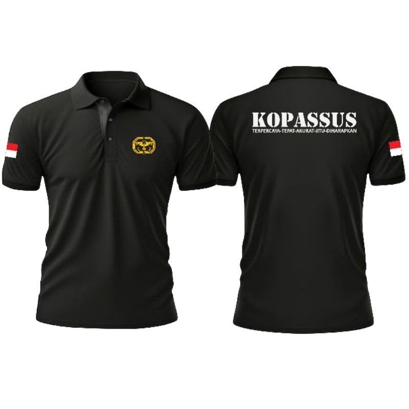 POLO SHIRT KAOS KERAH KOPASSUS