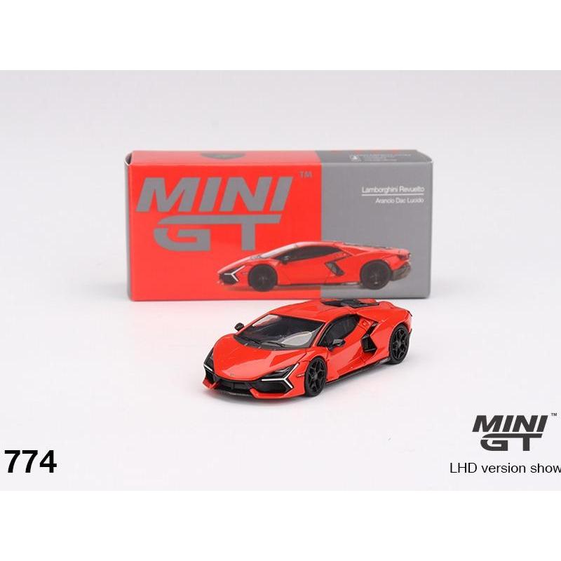 MINI GT 774 Lamborghini Revuelto Arancio Dac Lucido