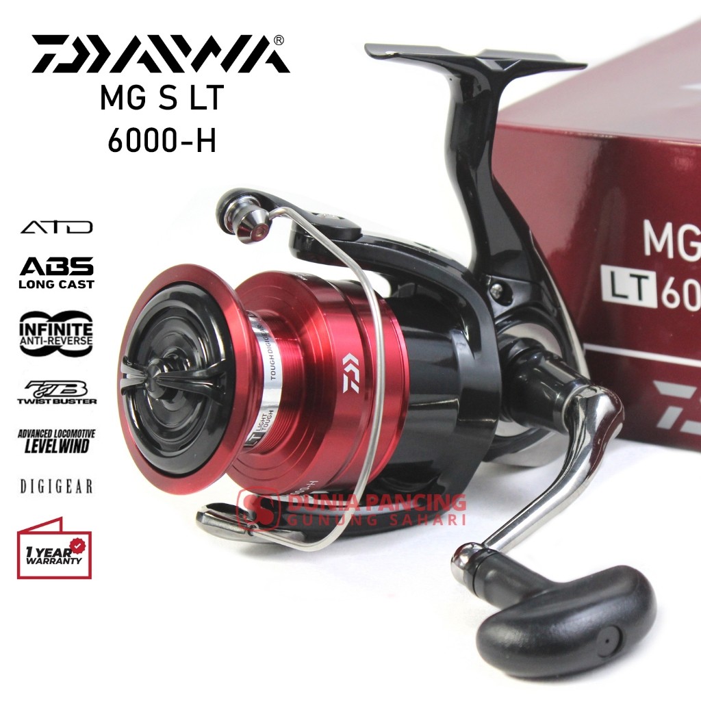 Reel Spinning Daiwa MGS LT 1000-XH
