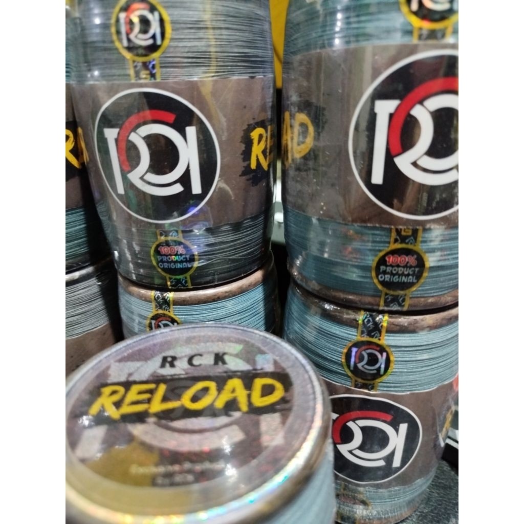 Gelasan Matot RELOAD Bahan Abu Original Product RCK