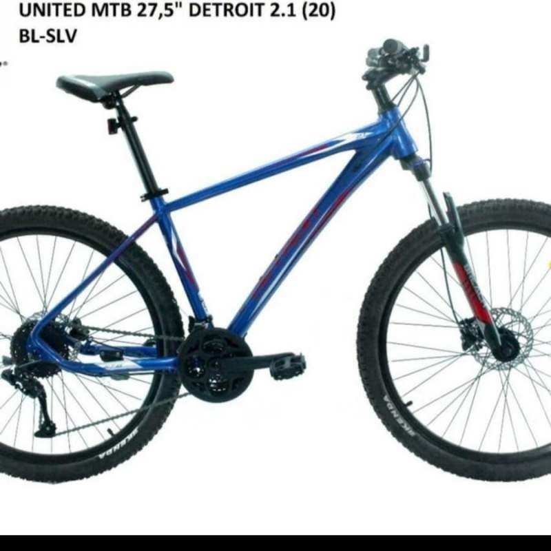 Sepeda Gunung MTB 27,5 United Detroit 2.1 New
