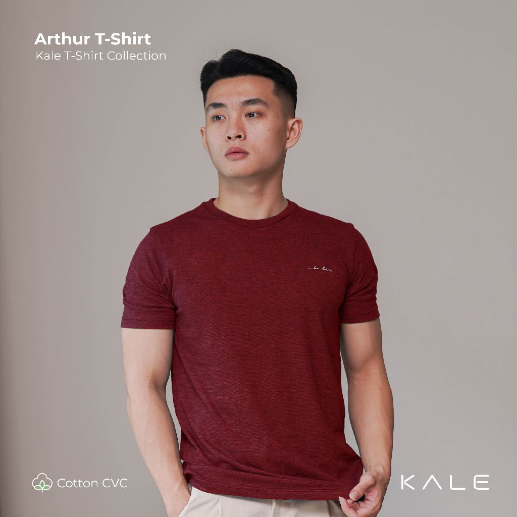 KALE Arthur T-shirt Cotton Viscose Asian Fit