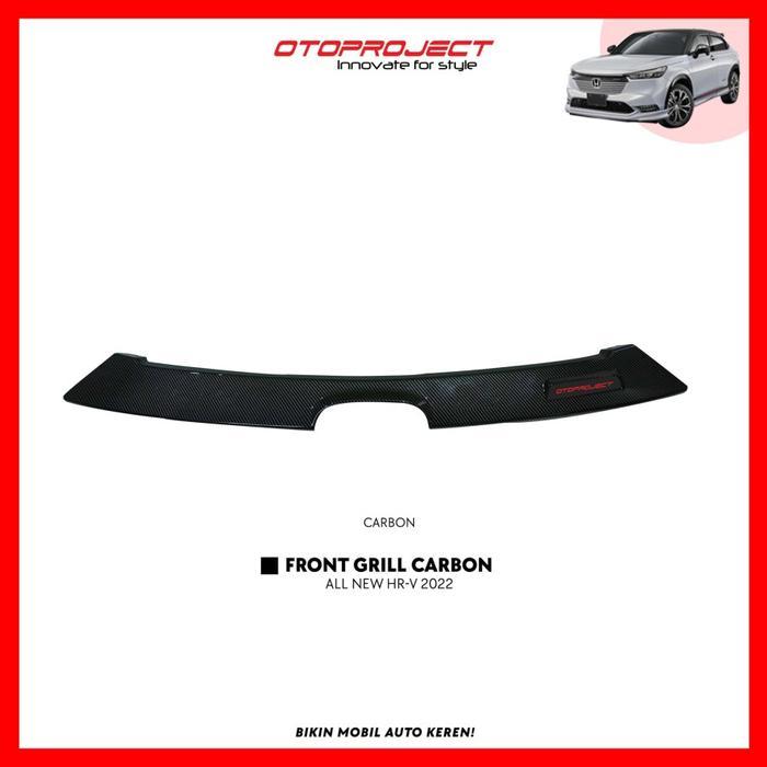 Otoproject - Front Grill A.N Hrv 2022 Mugen Carbon | Grill Depan Hrv 2022 - CARBON