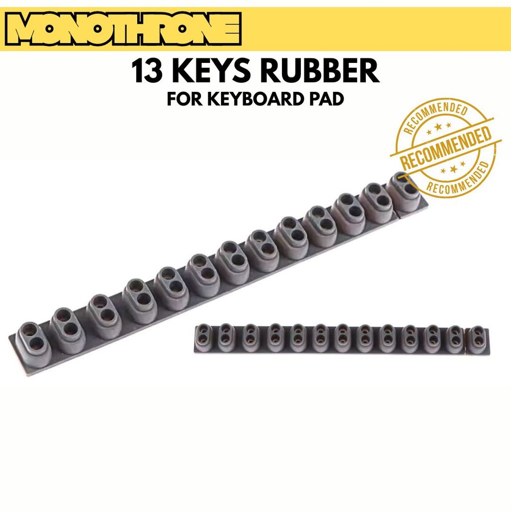 Karet Tuts Tut Rubber Keyboard Untuk PSR DGX Karet 5 Oktaf Conductive  Rubber Yamaha S500 S550 E423 