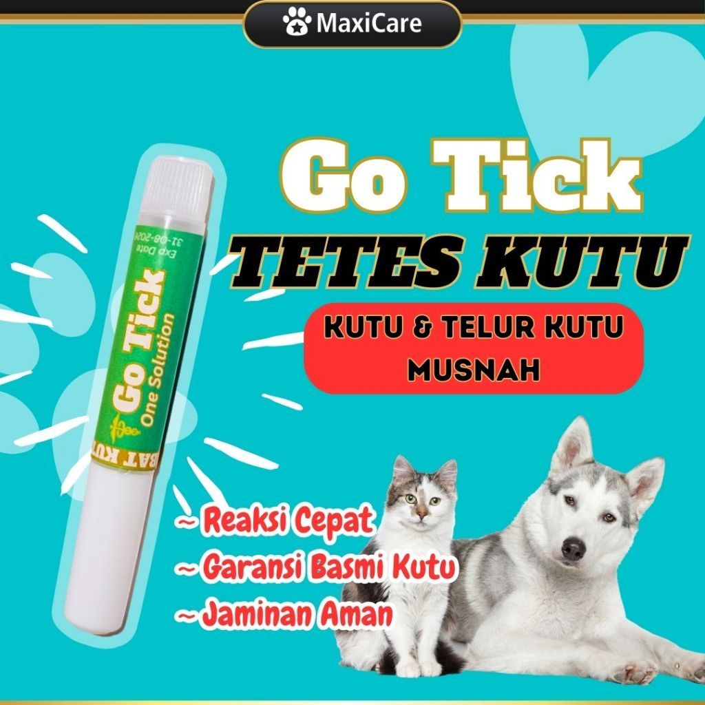 Anti Kutu Tetes Kucing Anjing pembasmi kutu ampuh Obat Tetes Kutu