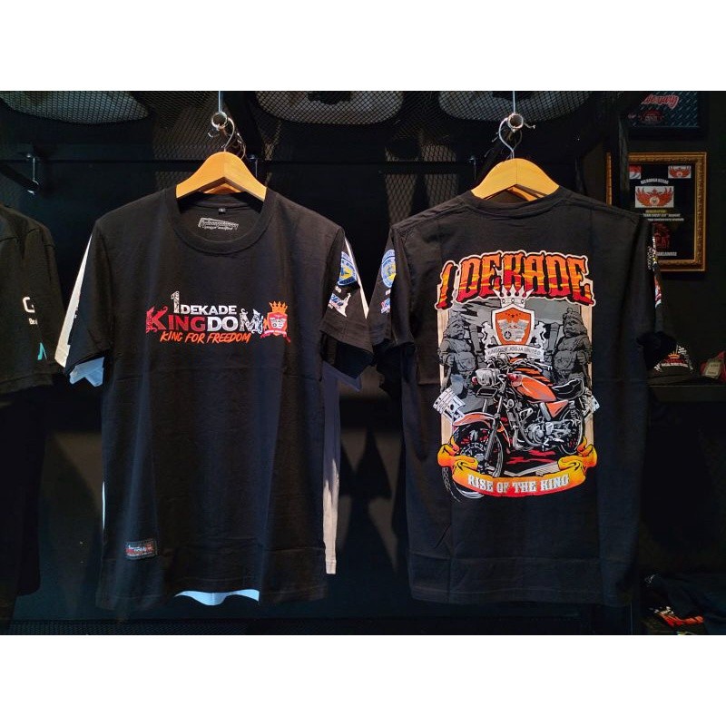 Bakulkaosking Kaos T-SHIRT 1 DEKADE KINGDOM JOGJA UNITED