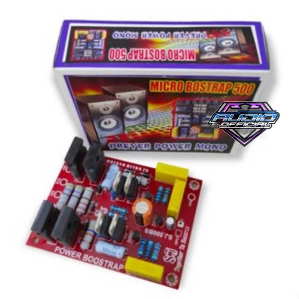 Kit Driver Power BOSTRAP Mono SJ.500BS Low Sub Fiberglass Terbaik