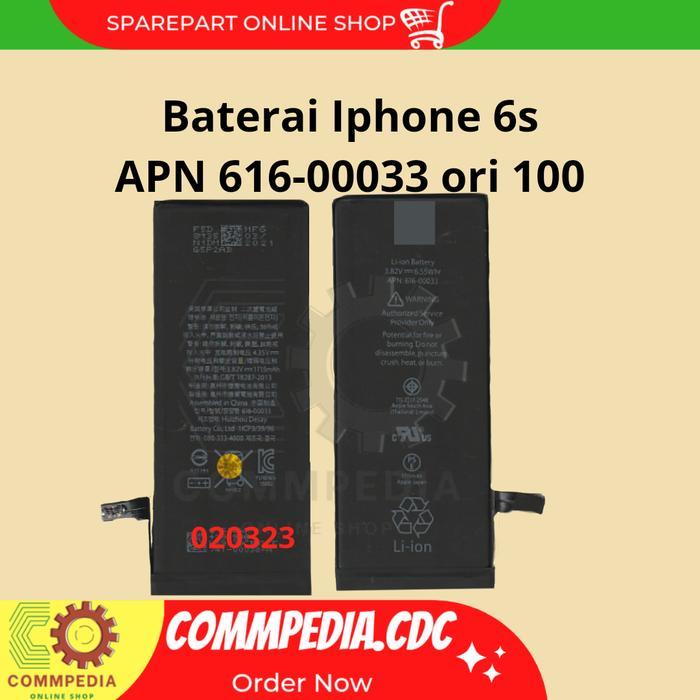 Baterai Iphone 6s Ori 100