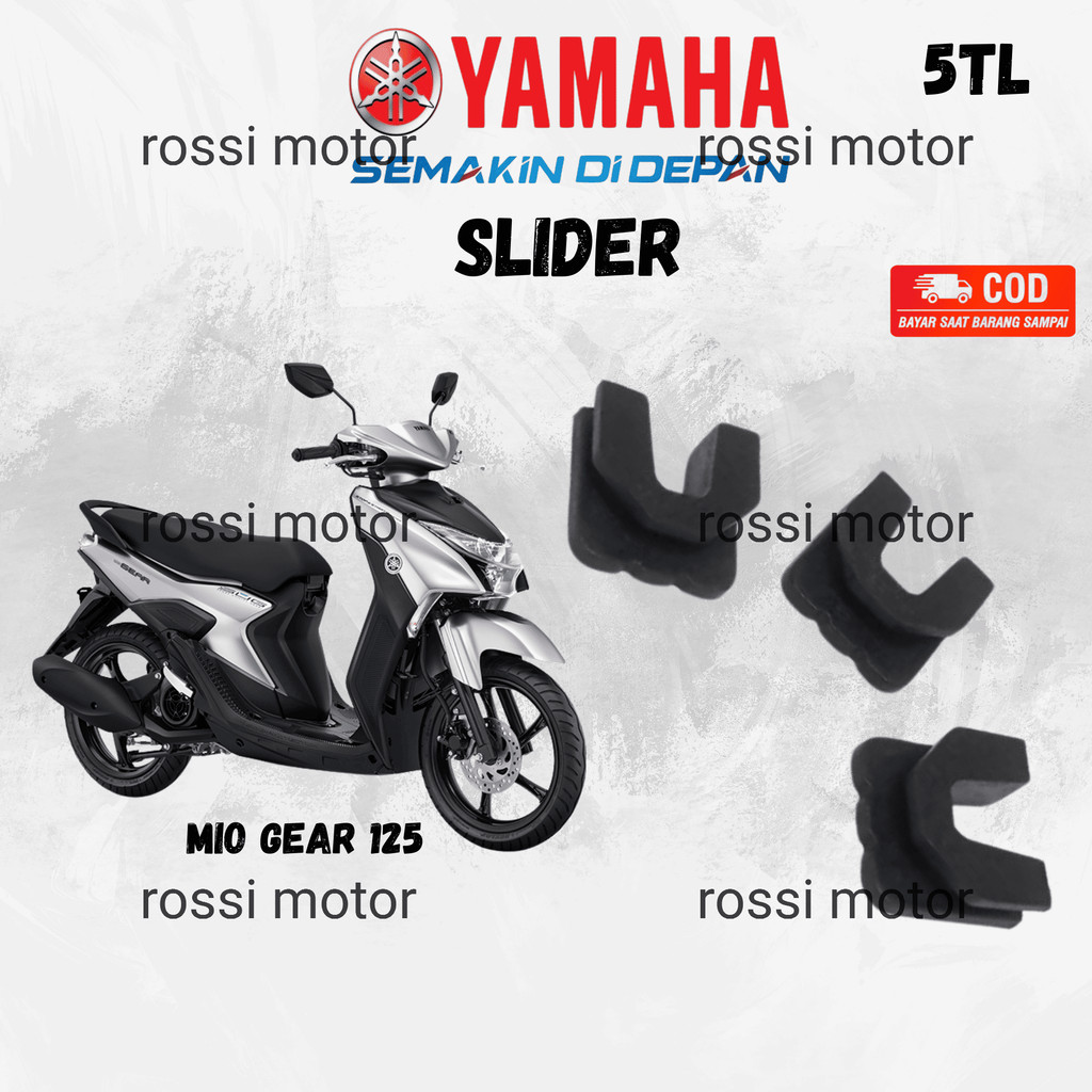 KARET SLIDER RUMAH ROLLER MIO GEAR 125 (5TL) | SPAREPART ORIGINAL SUKU CADANG SEPEDA MOTOR