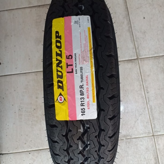 Dunlop 165/13 LT5 8PR - Ban Mobil Muatan 165/80 R13 LT5 Ban Carry Tayo