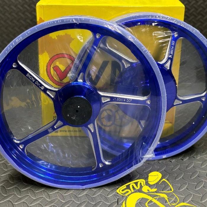 VELG VND AK 55 MIO 160/185 RING 14 Motorcycle - Biru
