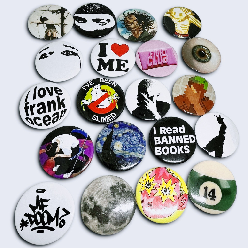 Pin Bross Aksesoris Tas Pakaian Jaket Pin Buttons