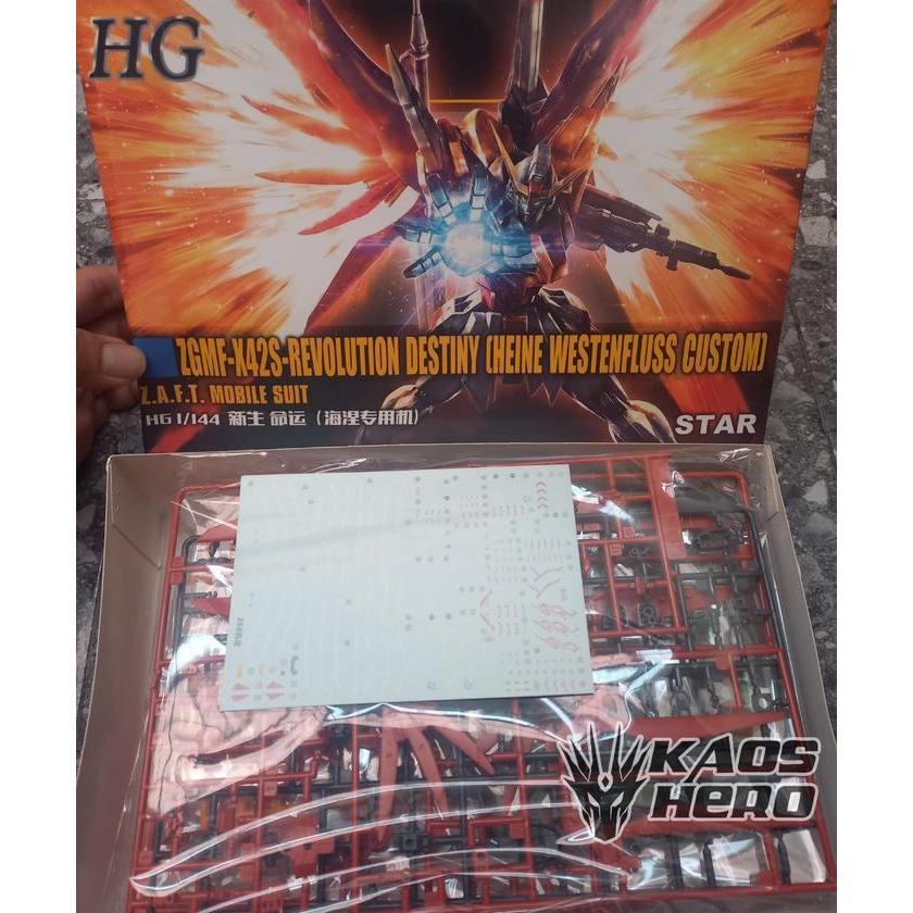 STAR HG 1/144 Destiny Heine Westenfluss revive MODEL KIT