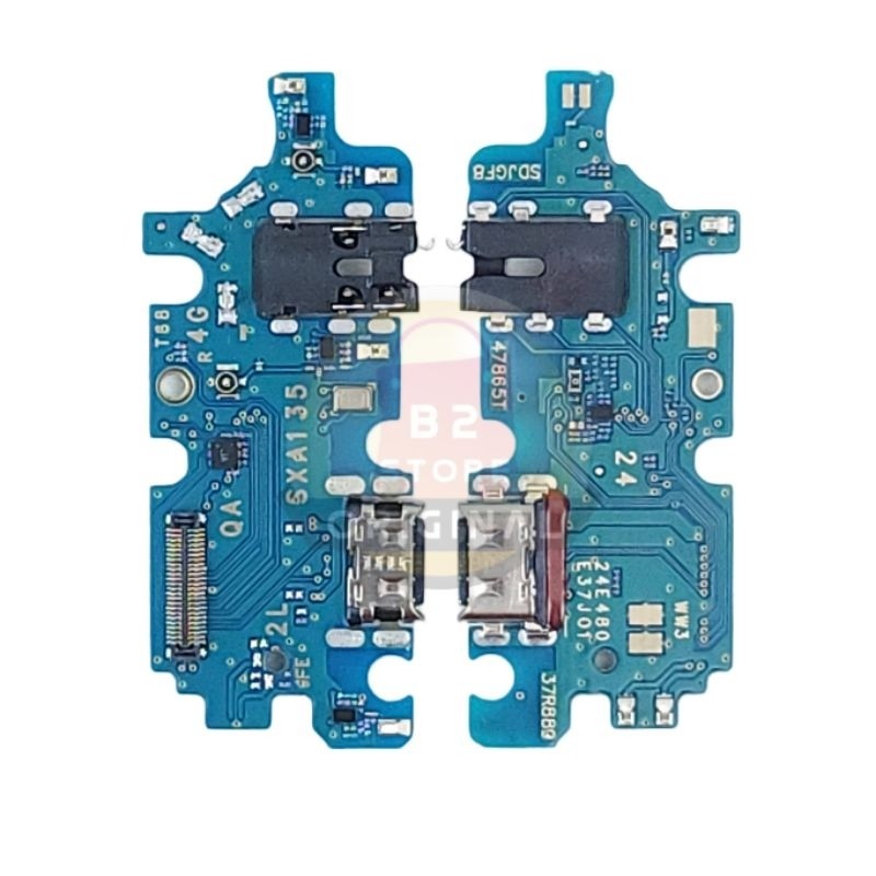 ORI ada ic - KONEKTOR CHARGER / PAPAN CON CAS FOR SAMSUNG A13 4G A135F ORIGINAL
