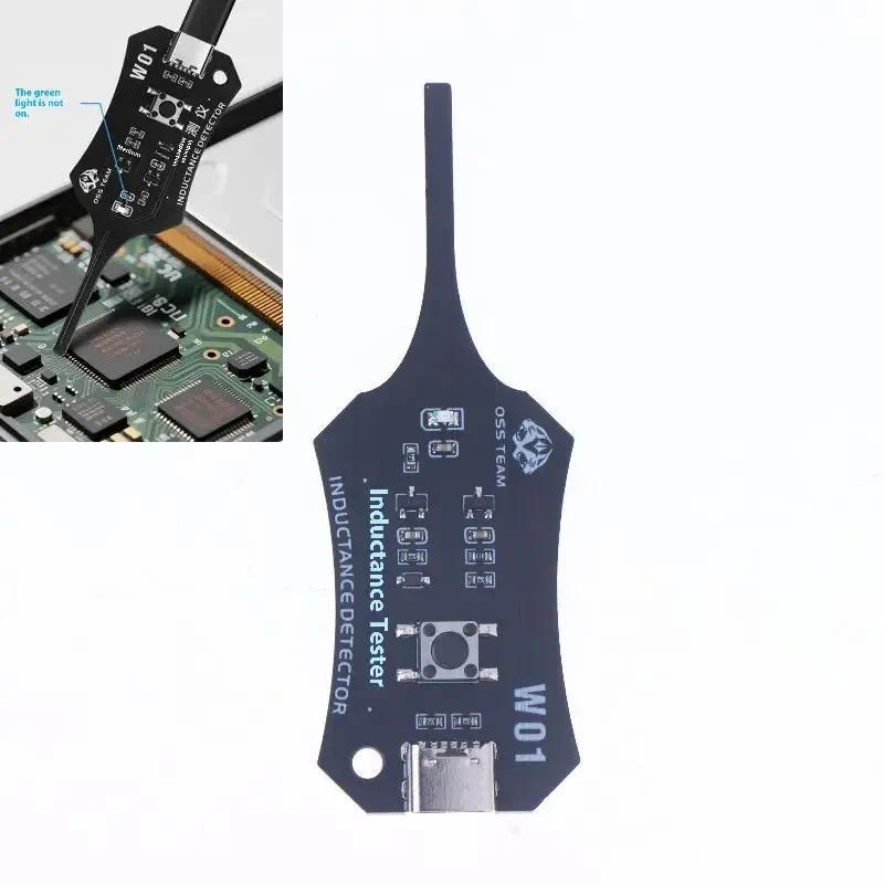 1Pcs Detector Motherboard Inductance Coil Quick Test Detector Tool For PC Repair Electromagnetic eck