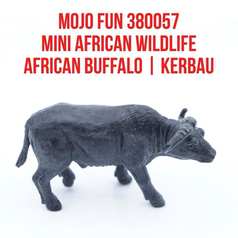 MOJO Fun 380057 Mini African Wildlife | African Buffalo Kerbau Afrika Syncerus Caffer | Ukuran Kecil