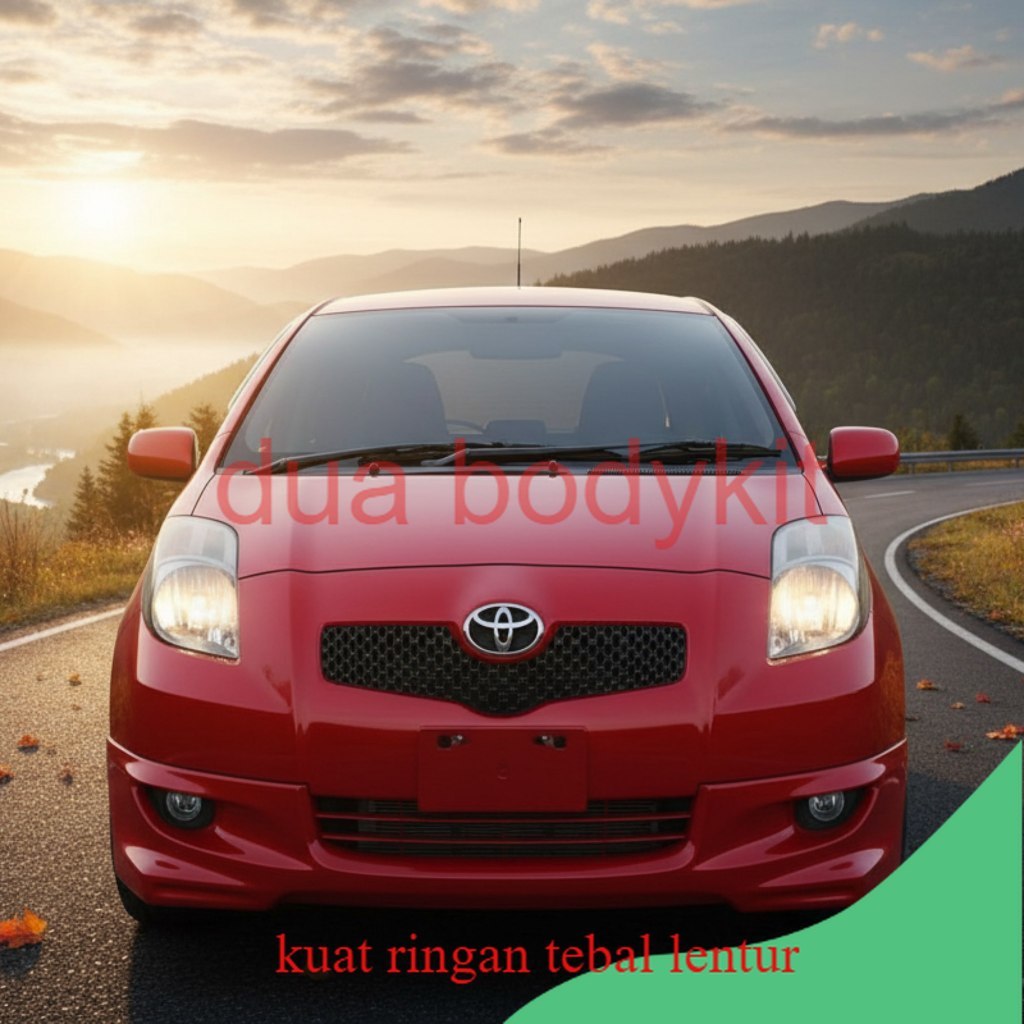 bodykit yaris bodikit yaris bodykit toyota yaris 2006 2007 2008 gialla