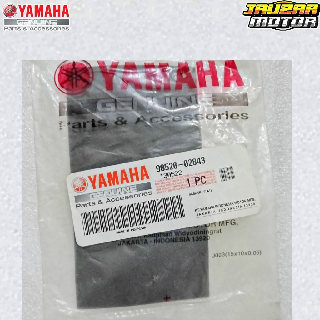 DAMPER PLATE KARET TANGKI R25 NEW 90520-02843 ORIGINAL YAMAHA