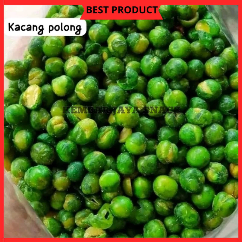 Kacang Polong Ijo Kemasan  Asin Gurih Makanan Ringan