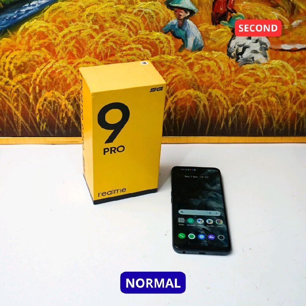 REALME 9 PRO 6/128 GB (5G) HP SECOND ORIGINAL SINAR MUTIARA CELL