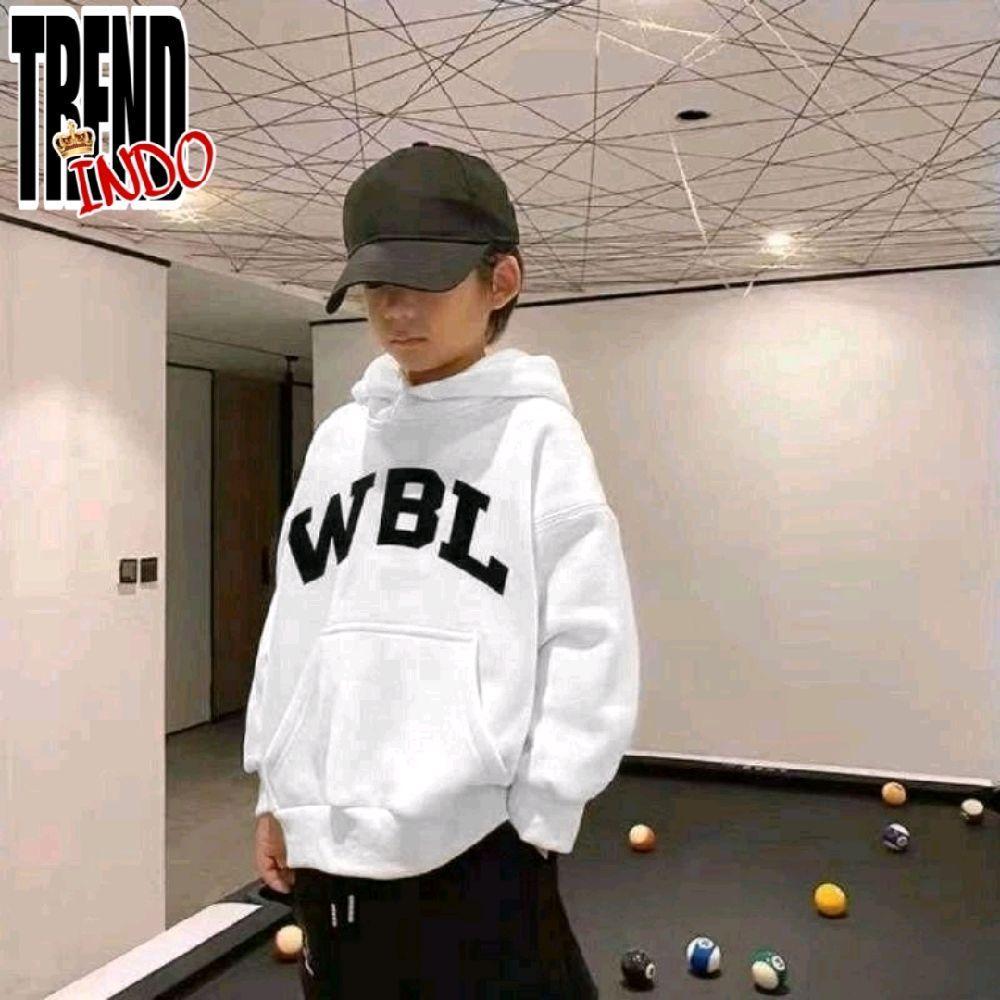 Jaket Anak Cowok Cewek Uniseks Usia 1 - 18 Tahun Jaket Hoodie Anak Laki-laki Perempuan Warna Putih A