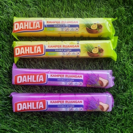 DAHLIA KAMPER RUANGAN ISI 6 KOTAK WARNA WARNI CLASSIC FRESH FRUITY LAVENDER CITRONELLA FLORAL AROMAT
