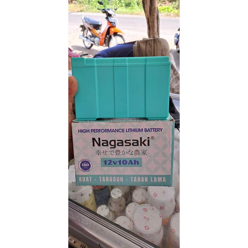 baterai aki nagasaki lithium 10Ah