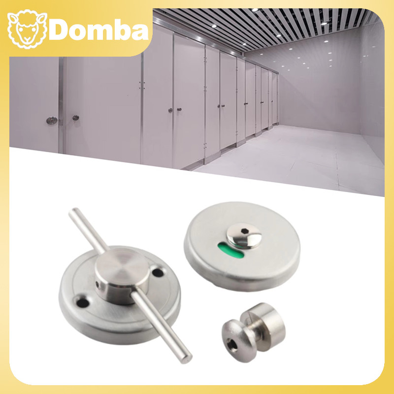 Cubicle Toilet Indicator Lock - Grendel Pintu Kamar Mandi Dengan Penanda "Kosong/Terpakai", Kunci Pr