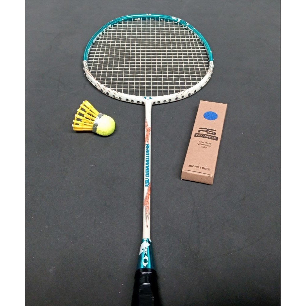 Raket badminton bekas second original astec aerotornado n61 s