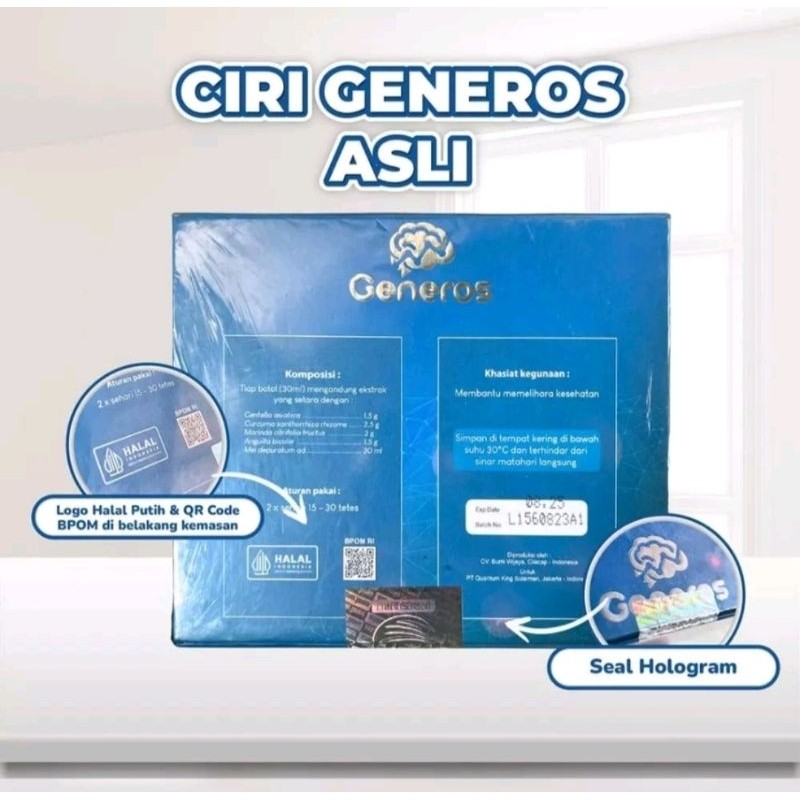 [HEIMORY] Generos Original Multivitamin Nutrisi Otak Anak