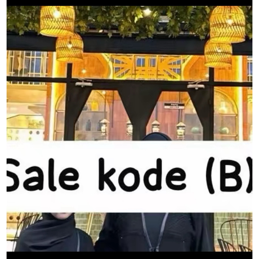 COMELLSHOP gamis sale kode (B)1-100