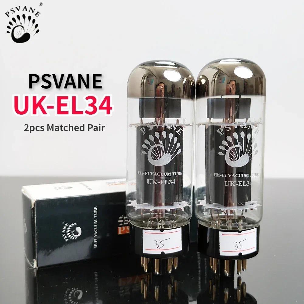 PSVANE UK-EL34 UKEL34 Vacuum Tube Upgrade EL34 EL34C 6CA7 6P3P 6L6 HIFI Auo Valve Electronic Tube Am