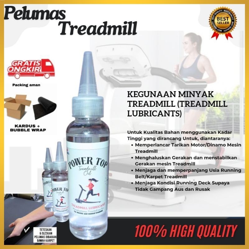 Minyak Treadmill KUALITAS TERBAIK Minyak Pelumas treadmill Super Premium