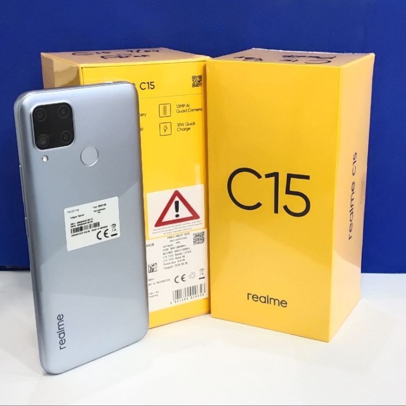 Realme C15 Ram 3/64GB | Ram 4/64GB | Ram 4/128GB Second Resmi