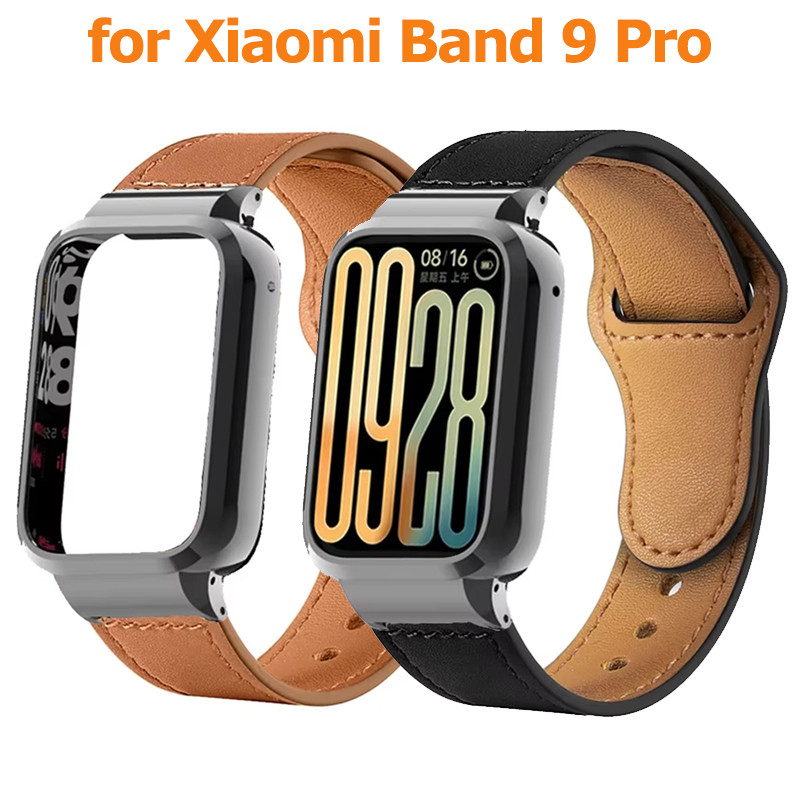 For Xiaomi Smart Band 9 Pro Strap+Case Protector Bracelet for Xiaomi Mi Band 9 Pro Watchband Mi Band
