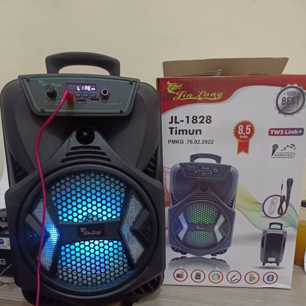 SPEAKER JINLONG JL 1828 TIMUN 8,5 INCH
