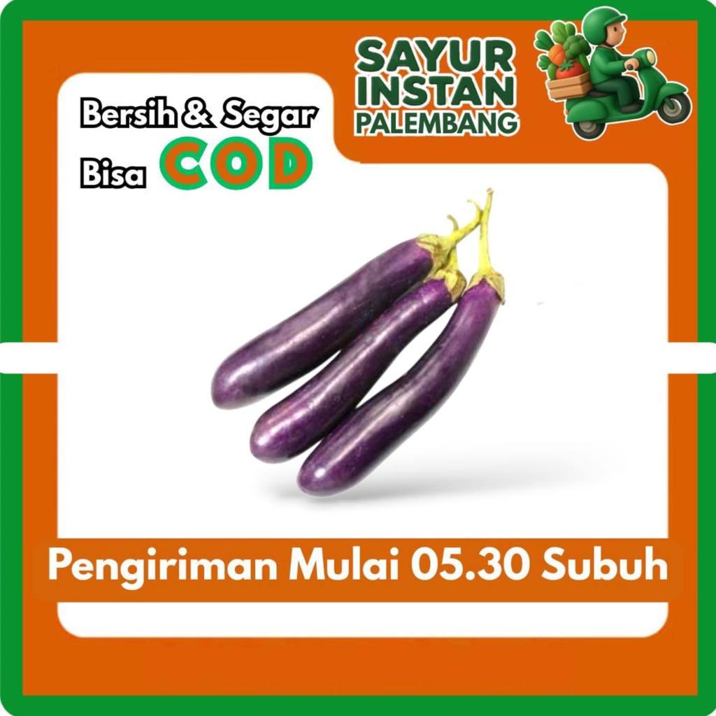 Terong Ungu -Sayur Instan Palembang