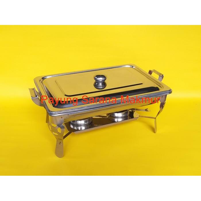 Chafing Dish Sea Lion Tanggung / Pan With Stove WARMER / Prasmanan