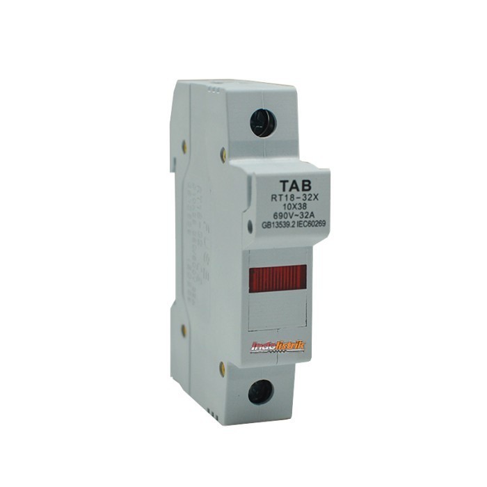 Fuse Holder untuk fuse 10x38 TAB