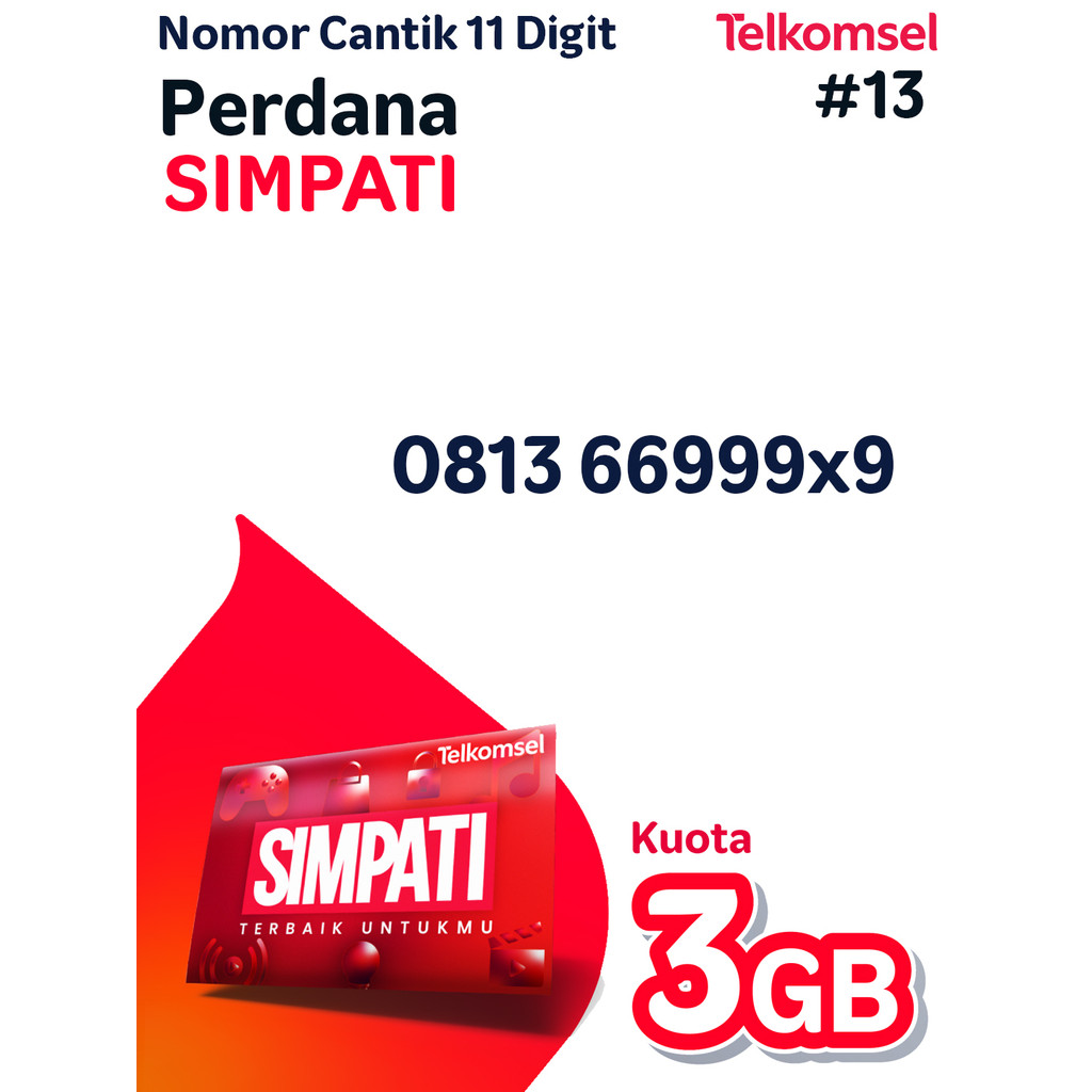 Nomor Cantik SIMPATI 11 Digit 3GB Nasional Part 13