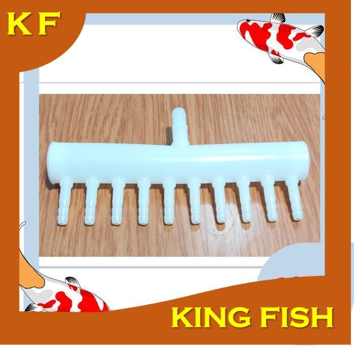 MANIFOLD 10 CABANG putih pembagi udara aerator LP