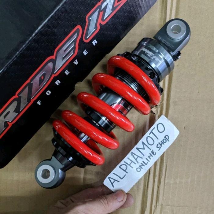 Monoshock ride it Jupiter MX 135 MX new old MX king mono shock - merah Ride it