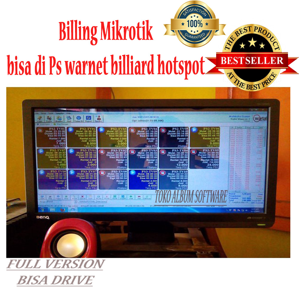 Software Billing Mikrotik ..0 bisa di Ps warnet billiard hotspot