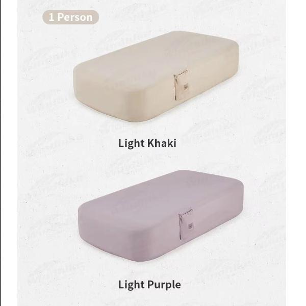 COVER SPREI KATUN KASUR ANGIN NATUREHIKE PNH22DZ001 - SINGLE KHAKI