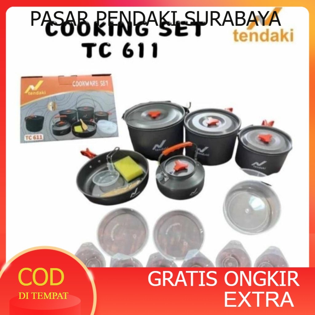 TENDAKI. COOKING SET TC 601 600 500 308 / KOMPOR TENDAKI TS 100 203 / KOMPOR KOTAK TENDAKI / KOMPOR 
