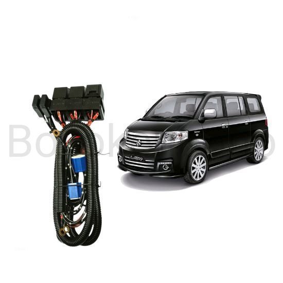 Relay Set Lampu Utama LED H4  Mobil Suzuki APV Byk